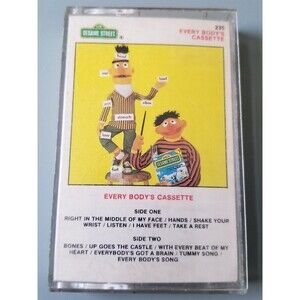 Sesame Street Every Body's Cassette cassette tape